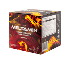 Meltamin fat burning supplement in powder form