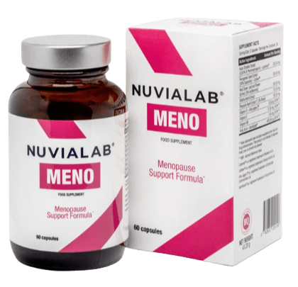 NuviaLab Meno är en tablett för klimakteriebesvär.